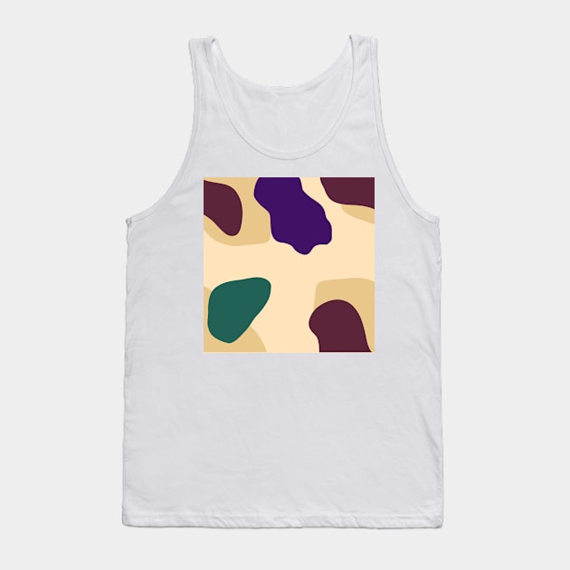 Minimal shape pattern Tank Top by Artofcuteness